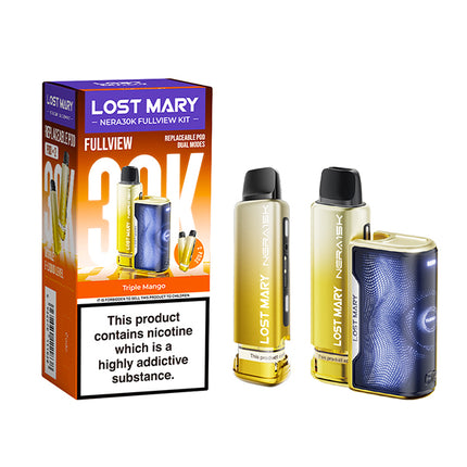 Lost Mary Nera 30k Prefilled Pod Kit - Vape Store Twickenham