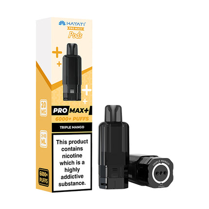 Hayati Pro Max 6000+ Prefilled Pods - Vape Store Twickenham