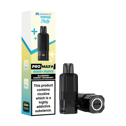 Hayati Pro Max 6000+ Prefilled Pods - Vape Store Twickenham