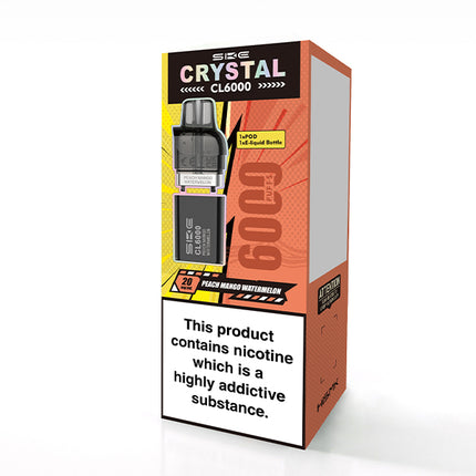 SKE Crystal CL6000 Prefilled Pods - Vape Store Twickenham