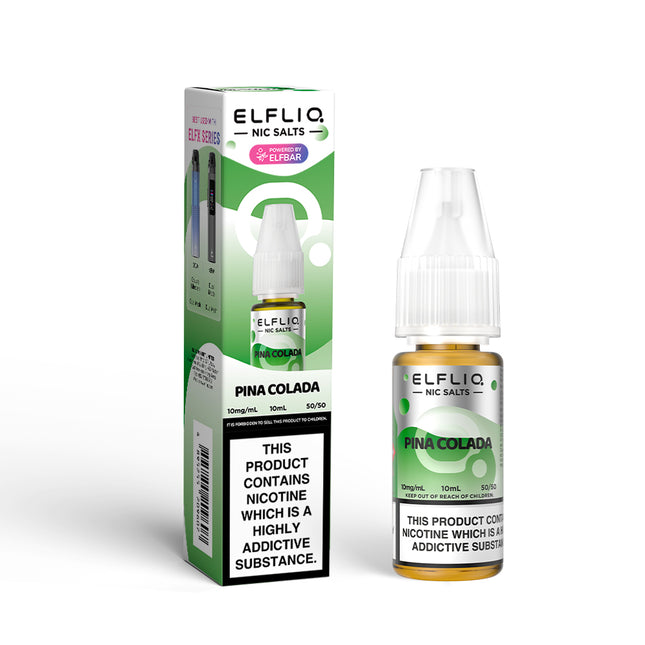 ELFLIQ Pina Colada 10ml Nic Salt E-Liquid - Vape Store Twickenham