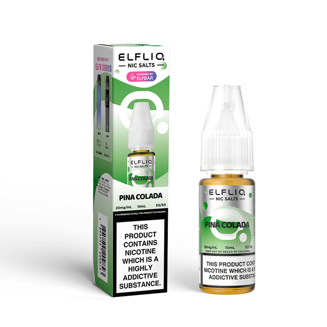 ELFLIQ Pina Colada 10ml Nic Salt E-Liquid - Vape Store Twickenham