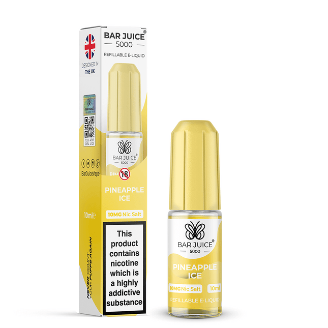 Pineapple Ice Nic Salt Bar Juice 5000 E-Liquid 10ml - Vape Store Twickenham