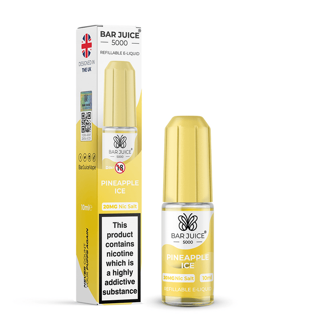 Pineapple Ice Nic Salt Bar Juice 5000 E-Liquid 10ml - Vape Store Twickenham