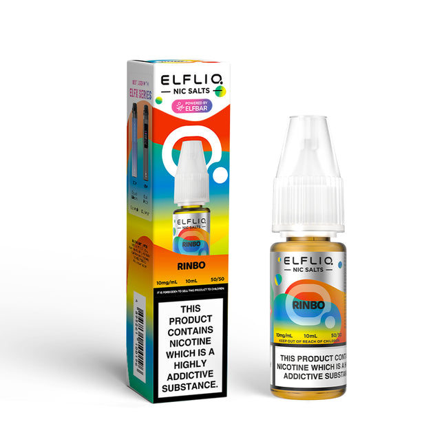 ELFLIQ Rinbo 10ml Nic Salt E-Liquid - Vape Store Twickenham