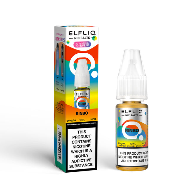 ELFLIQ Rinbo 10ml Nic Salt E-Liquid - Vape Store Twickenham