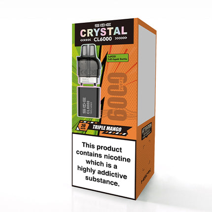 SKE Crystal CL6000 Prefilled Pods - Vape Store Twickenham