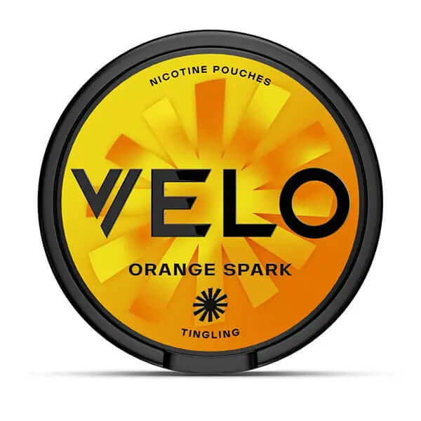 Orange Spark Slim Nicotine Pouches by Velo - Vape Store Twickenham