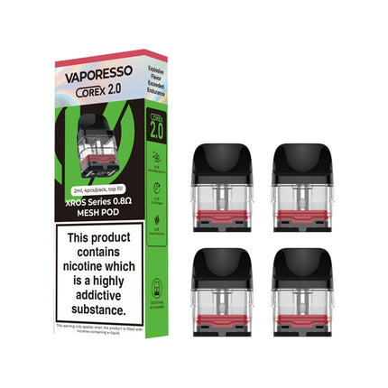 Vaporesso Xros Corex 2.0 Replacement Pods - Vape Store Twickenham