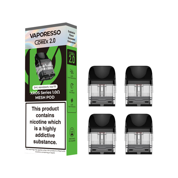 Vaporesso Xros Corex 2.0 Replacement Pods - Vape Store Twickenham